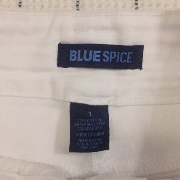 High Waisted white short shorts - Picture 2 of 2